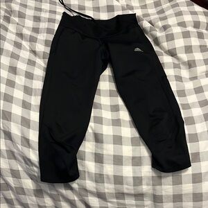 Adidas aero ready 3/4 length running pants.